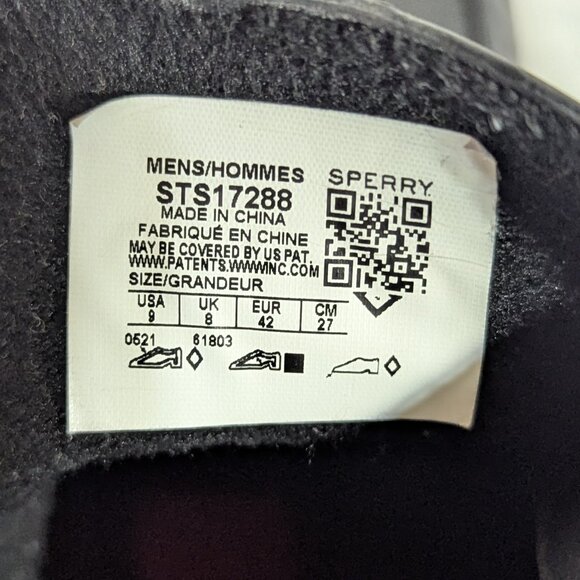 Sperry Cutter Rubber Rain Boots Men's Size 9 - Picture 8 of 8